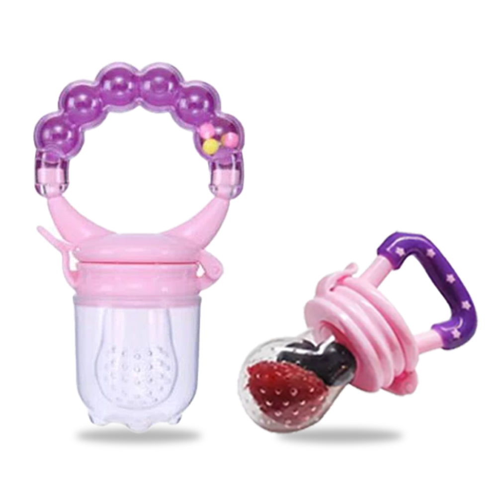 15502183a_3b870d19-47d3-44a2-9e7f-194c970ab0bf.jpg Baby Fruit Feeder - Teething Pacifier - Rattle - Image 1