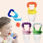 yellow baby food/fruit squeezer activity toys (multicolour)