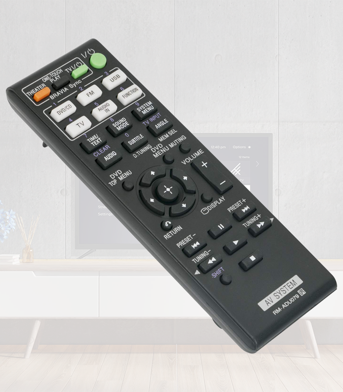 Remote-Control-For-Sony-HBD-TZ715-RM-ADU138-148997311-DAV-TZ140-HBD-TZ140-ADD-DVD-Home.jpg_Q90 Replacement Remote Control RM-ADU079 For SONY DVD Home Theatre System - Image 1